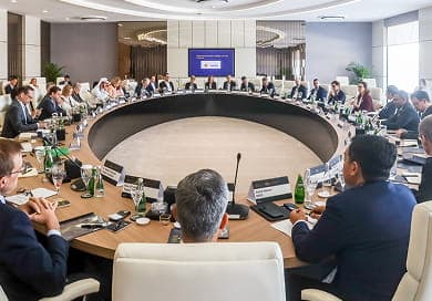 Leadership roundtable meeting